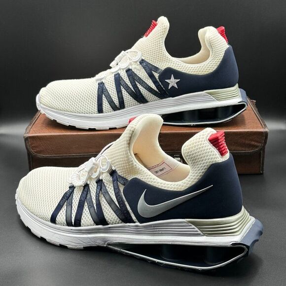 Nike Shox Gravity 'White Metallic Silver'